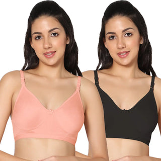 Full Coverage Non-Padded Bra (Pack of 2)