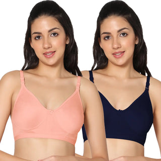 Full Coverage Non-Padded Bra (Pack of 2)