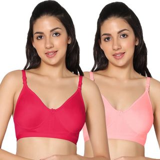 Full Coverage Non-Padded Bra (Pack of 2)