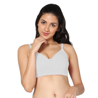 Slider Non-Padded Full Coverage T-Shirt Bra (Pack of 2) - Incare