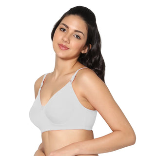 Slider Non-Padded Full Coverage T-Shirt Bra (Pack of 2) - Incare