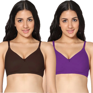 Soha Non-Padded Full Coverage T-Shirt Bra (Pack of 2) - Incare