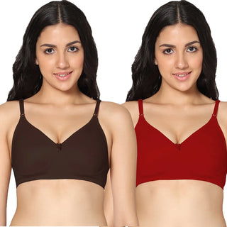 Soha Non-Padded Full Coverage T-Shirt Bra (Pack of 2) - Incare