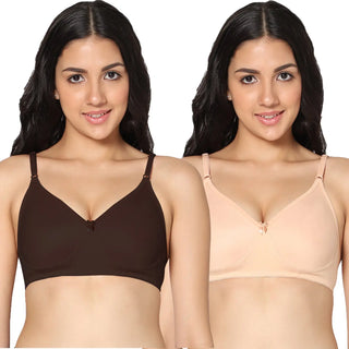 Soha Non-Padded Full Coverage T-Shirt Bra (Pack of 2) - Incare