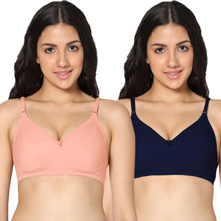 Soha Non-Padded Full Coverage T-Shirt Bra (Pack of 2) - Incare