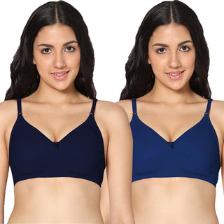 Soha Non-Padded Full Coverage T-Shirt Bra (Pack of 2) - Incare