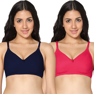 Soha Non-Padded Full Coverage T-Shirt Bra (Pack of 2) - Incare