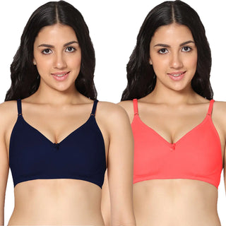 Soha Non-Padded Full Coverage T-Shirt Bra (Pack of 2) - Incare