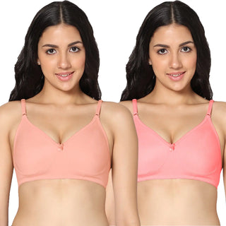 Soha Non-Padded Full Coverage T-Shirt Bra (Pack of 2) - Incare