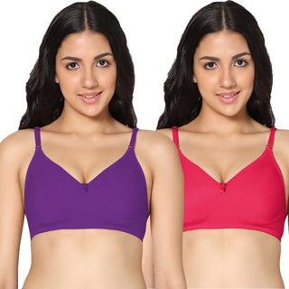 Soha Non-Padded Full Coverage T-Shirt Bra (Pack of 2) - Incare