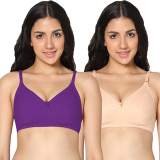 Soha Non-Padded Full Coverage T-Shirt Bra (Pack of 2) - Incare