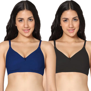 Soha Non-Padded Full Coverage T-Shirt Bra (Pack of 2) - Incare