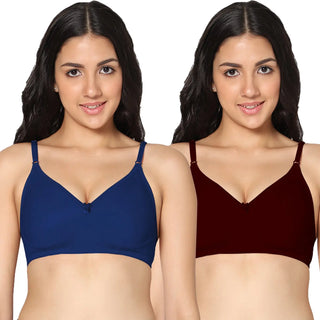 Soha Non-Padded Full Coverage T-Shirt Bra (Pack of 2) - Incare