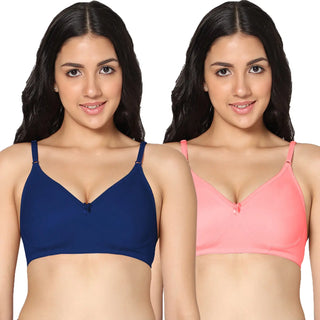 Soha Non-Padded Full Coverage T-Shirt Bra (Pack of 2) - Incare