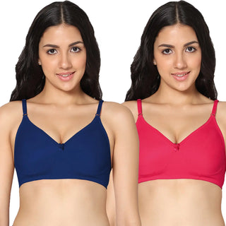 Soha Non-Padded Full Coverage T-Shirt Bra (Pack of 2) - Incare