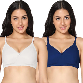 Soha Non-Padded Full Coverage T-Shirt Bra (Pack of 2) - Incare