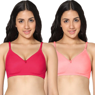 Soha Non-Padded Full Coverage T-Shirt Bra (Pack of 2) - Incare