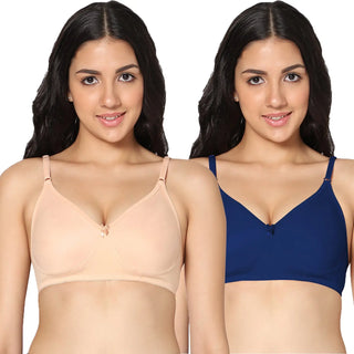 Soha Non-Padded Full Coverage T-Shirt Bra (Pack of 2) - Incare