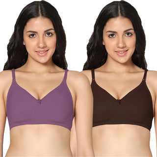 Soha Non-Padded Full Coverage T-Shirt Bra (Pack of 2) - Incare