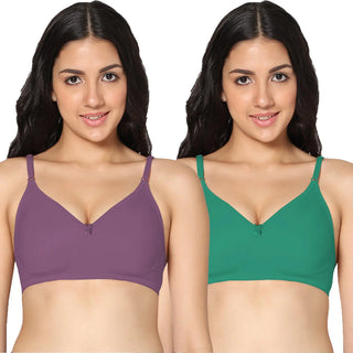 Soha Non-Padded Full Coverage T-Shirt Bra (Pack of 2) - Incare