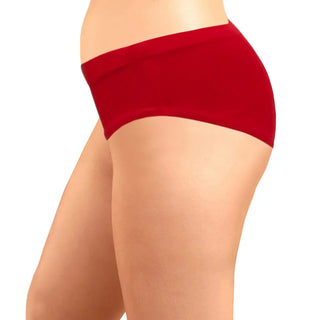 Solid Hipster with Inner Elastic Panties  (Pack of 3) - Incare