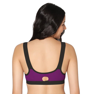 Sports-02 Non-Padded Full Coverage Sports bra (Pack of 2) - Incare