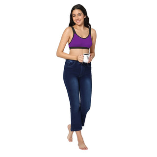 Sports-02 Non-Padded Full Coverage Sports bra (Pack of 2) - Incare