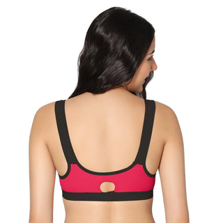 Sports-02 Non-Padded Full Coverage Sports bra (Pack of 2) - Incare