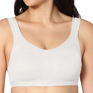 Sports-02 Non-Padded Full Coverage Sports bra (Pack of 2) - Incare