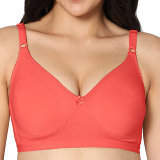 Suhana Non-Padded Full Coverage T-Shirt Bra (Pack of 2) - Incare