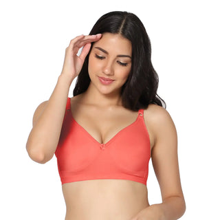 Suhana Non-Padded Full Coverage T-Shirt Bra (Pack of 2) - Incare