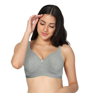 Suhana Non-Padded Full Coverage T-Shirt Bra (Pack of 2) - Incare