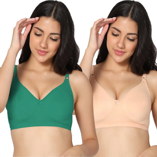 Full Coverage Non-Padded Bra (Pack of 2)