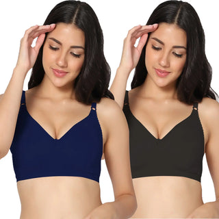 Full Coverage Non-Padded Bra (Pack of 2)