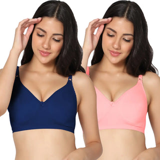 Full Coverage Non-Padded Bra (Pack of 2)