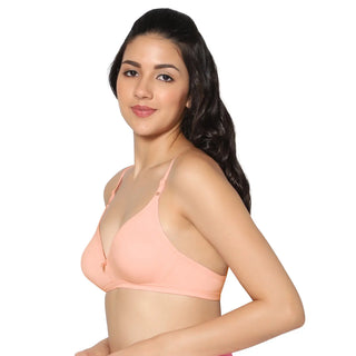 Tulie Non-Padded Half Coverage T-Shirt Bra (Pack of 1) - Incare