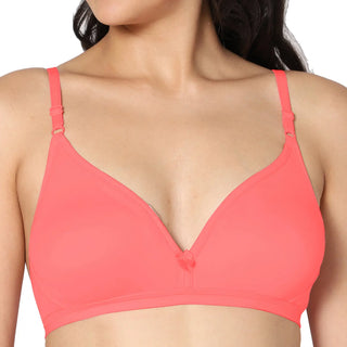 Tulie Non-Padded Half Coverage T-Shirt Bra (Pack of 1) - Incare