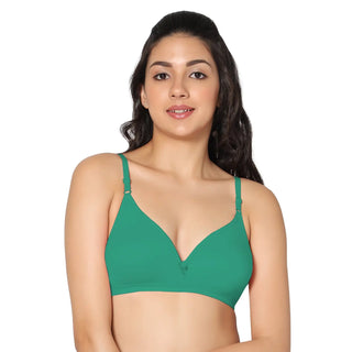 Half Coverage Non-Padded Bra (Pack of 2)