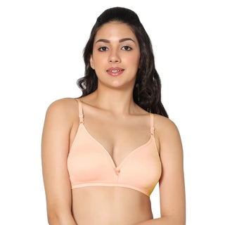 Half Coverage Non-Padded Bra (Pack of 2)