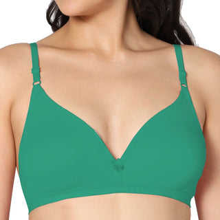 Half Coverage Non-Padded Bra (Pack of 2)