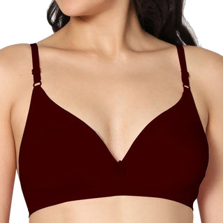 Half Coverage Non-Padded Bra (Pack of 2)