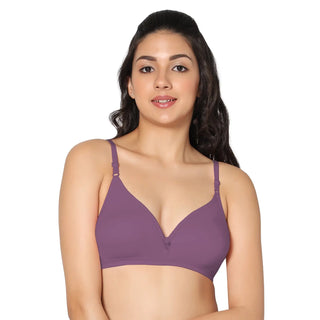 Half Coverage Non-Padded Bra (Pack of 2)