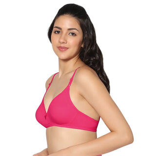 Half Coverage Non-Padded Bra(Pack of 2)