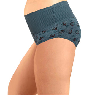 Tummy Tucker Printed  Belly Control Panties  (Pack of 3) - Incare