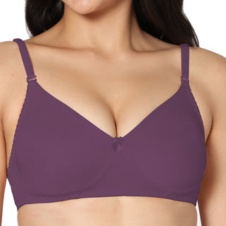 Ela Non-Padded Full Coverage T-Shirt Bra (Pack of 1) - Incare