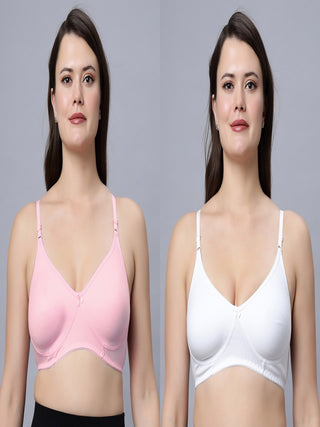 Soha Non-Padded Full Coverage T-Shirt Bra (Pack of 2) Incare