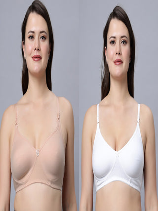 Soha Non-Padded Full Coverage T-Shirt Bra (Pack of 2) Incare