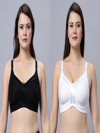 Embrace Comfort with ALPLSPACEX's Non-Padded Full Coverage Bra Incare