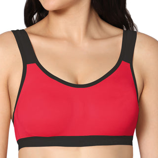 Sports-02 Non-Padded Full Coverage T-Shirt Bra (Pack of 1) - Incare