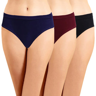 ICIN-015 Hipster with Inner Elastic Panties (Pack of 3)